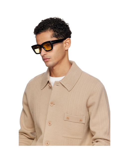 Tom Ford Black Ilias Sunglasses for men