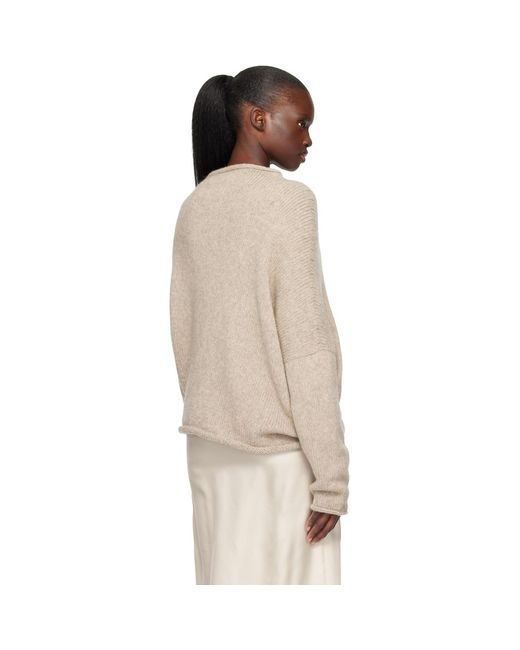 Lauren Manoogian Natural Askew Pullover Sweater