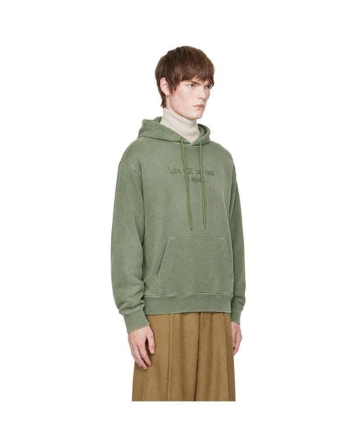 Egonlab Green Tinder X Safe Place Edition 'Love' Hoodie for men