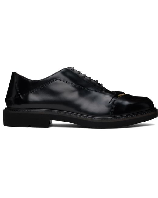 Louis-Gabriel Nouchi Black Ecco.Kollektive Edition Laceration Oxfords for men