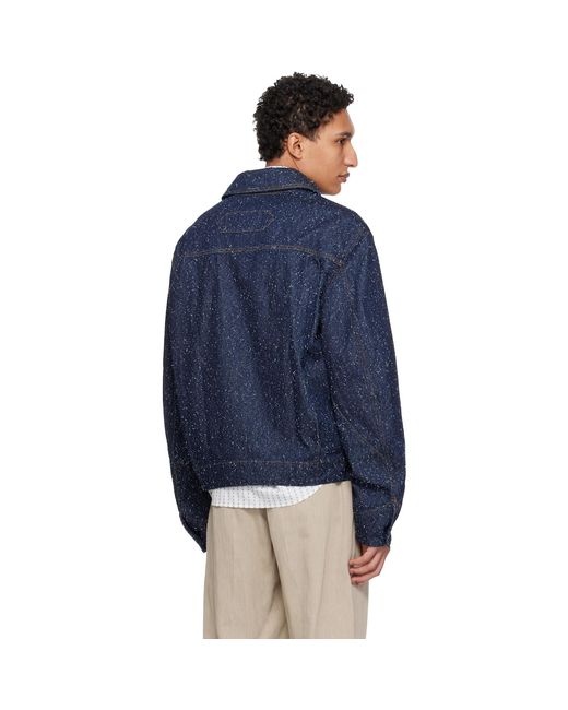 Jacquemus Blue 'The Mirada De-Nîmes' Denim Jacket for men
