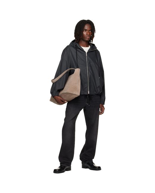 Studio Nicholson Black Riso Straight Leg Jeans for men