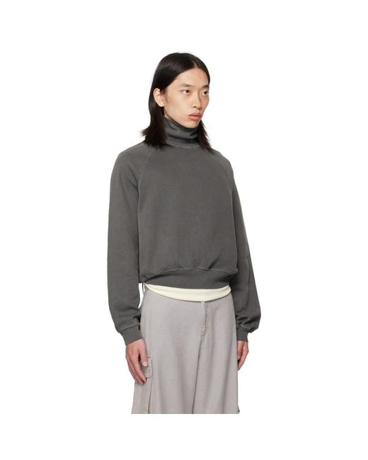 Our Legacy Black Scholar Rollneck Turtleneck for men