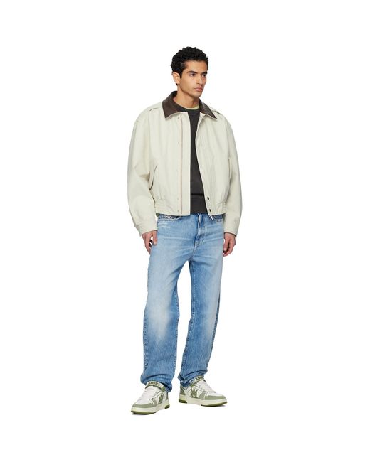 Amiri Black Khaki & Ma Skyline Sneakers for men