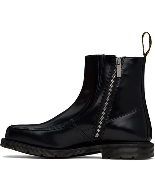 【関税込み】Dr. Martens ブラック Durrow サイドジップブーツ メンズ Dr. Martens Durrow サイドジップブーツ ブラック | Lyst