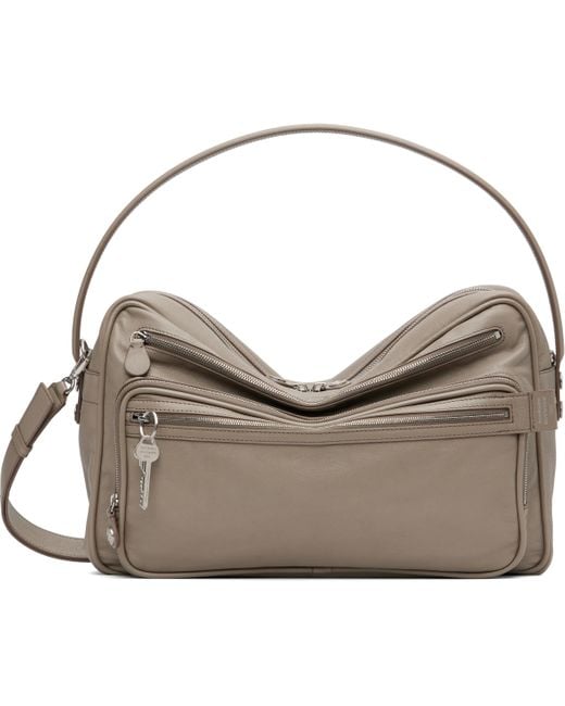 Acne Gray Camero Camera Shoulder Bag
