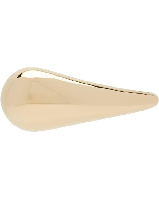 Bottega Veneta Black Drop Barrette