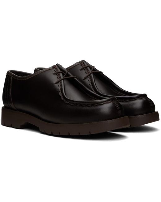 Kleman Black Padror Derbys for men