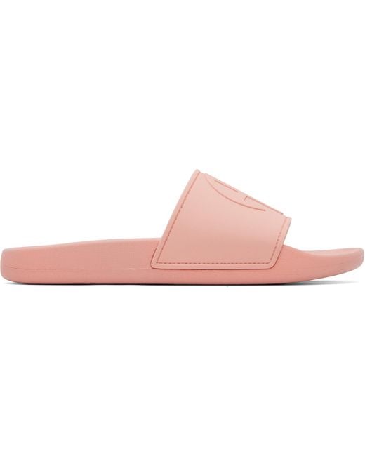 Anine Bing Pink Isla Slides
