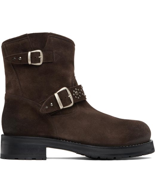 Second/Layer Black Rider Boots for men