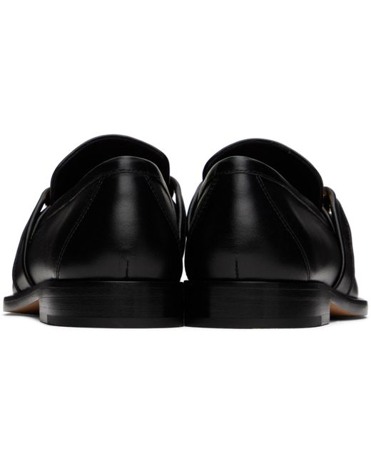 Bottega Veneta Black Astaire Loafers for men