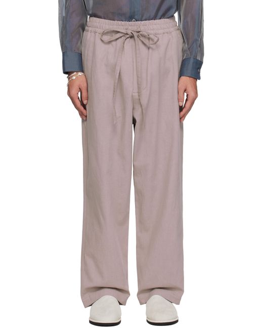 colbo Multicolor Taupe Draw Trousers for men