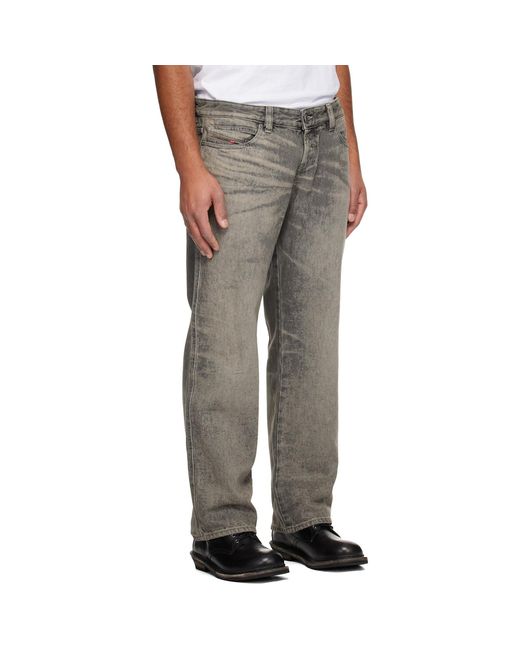 DIESEL Gray Regular D-Im 007Dr Jeans for men