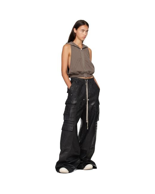 Rick Owens Black Tower Sneaks Sneakers