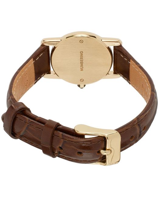 Bracelet #1904 brun et doré NUMBERING pour homme en coloris Brown