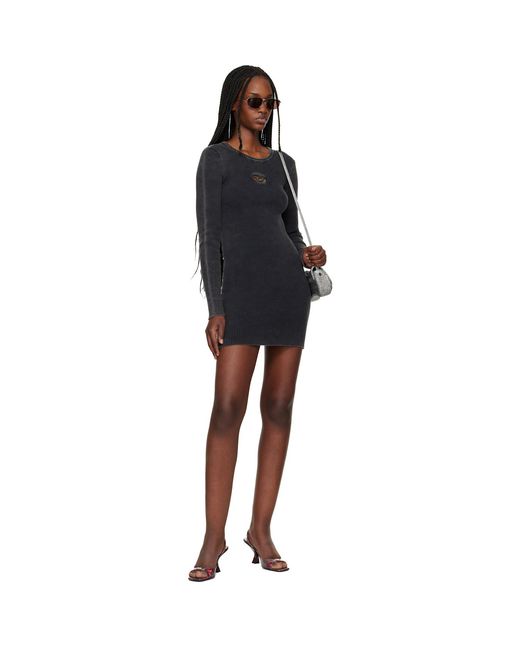DIESEL Black M-Anchorage-Ls Minidress