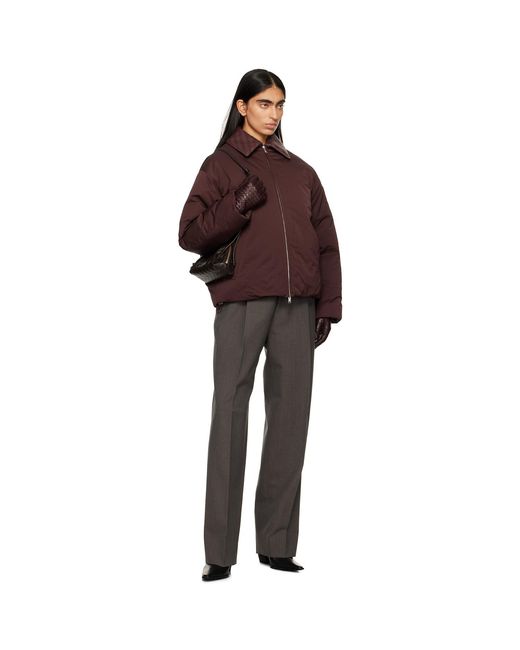 Bottega Veneta Black Light Wool Trousers