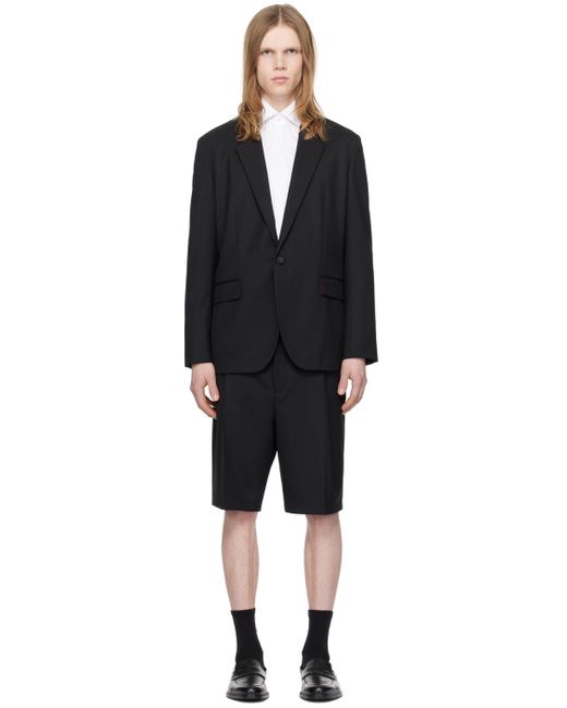 HUGO Black Single-button Suit for men