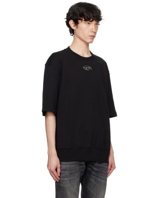 メンズ DIESEL ブラック S-Cooling-L1 Tシャツ Black