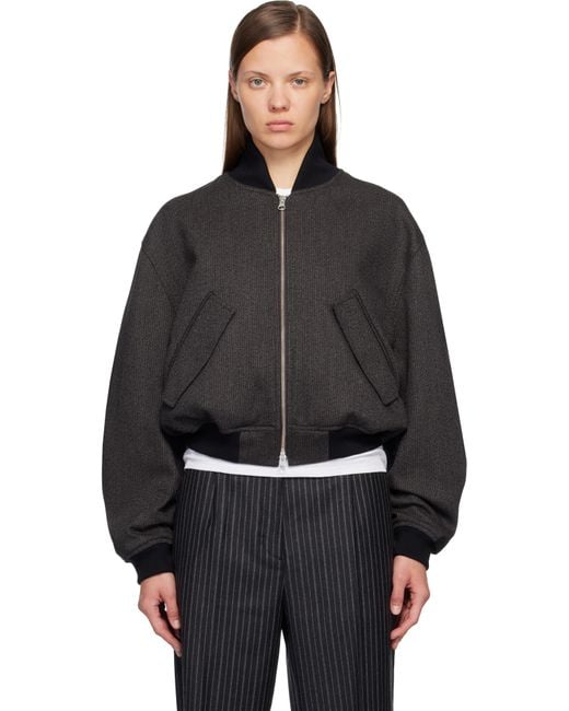 mfpen Black Blouson Bomber Jacket