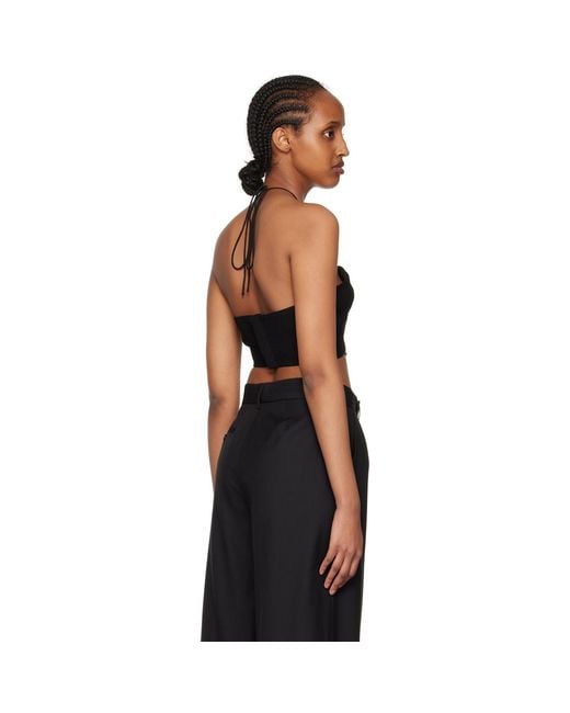 Staud Black Kyra Tank Top