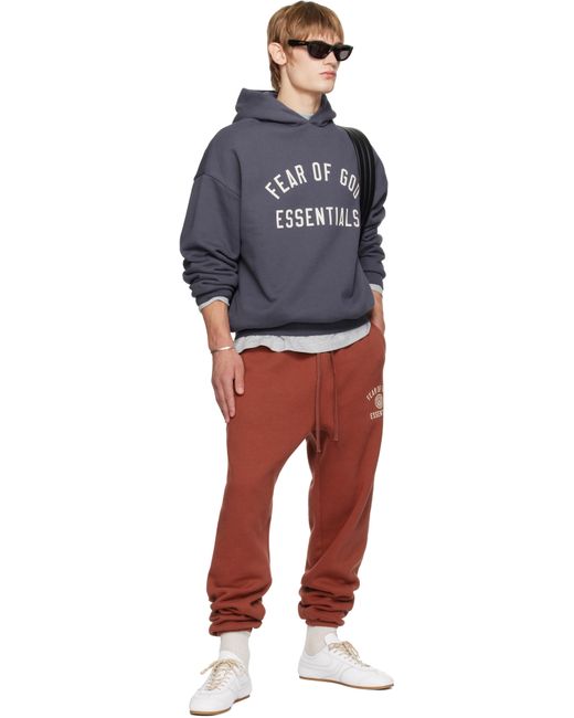 メンズ Fear Of God レッド Essential フリース スウェットパンツ Red