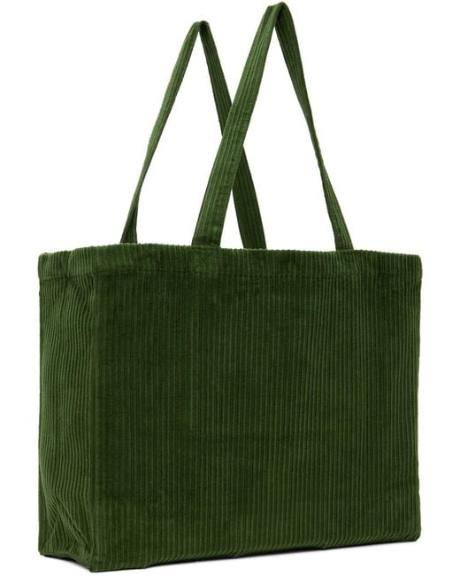 メンズ A.P.C. ーン Diane ショッピングトート Green