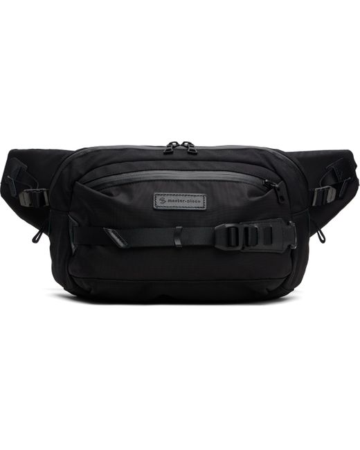Master Piece Black Potential Waist Bag for men