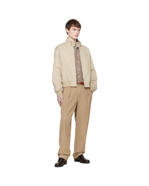 A.P.C. Natural Zipped Jacket for men