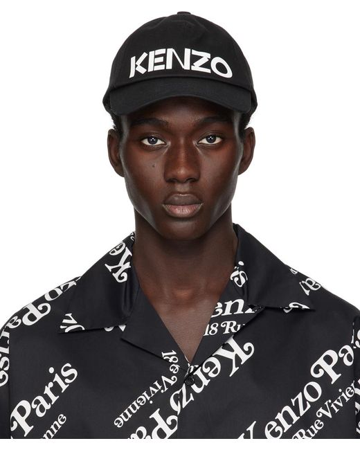 Casquette noire à logos KENZO pour homme en coloris Black