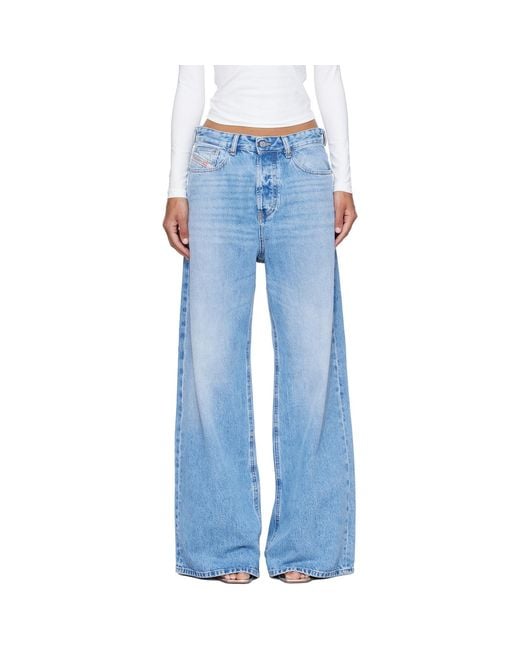 DIESEL Blue Relaxed Low Waist 1996 D-Sire Jeans