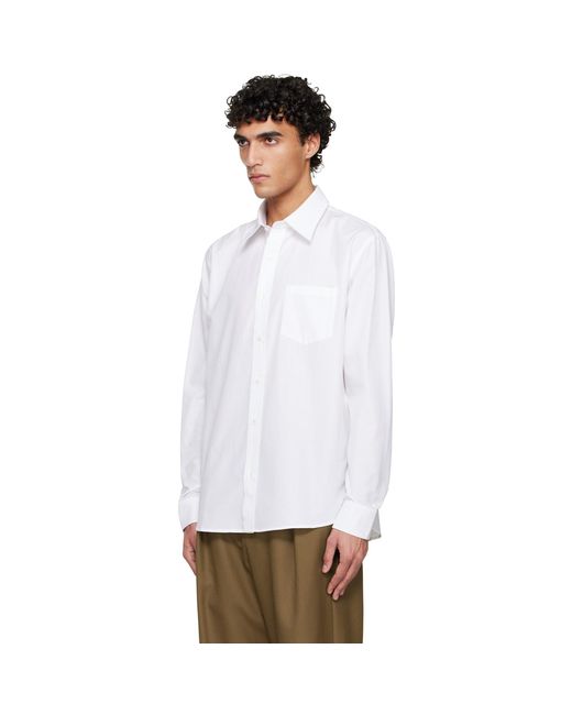 A.P.C. White Owen Shirt for men