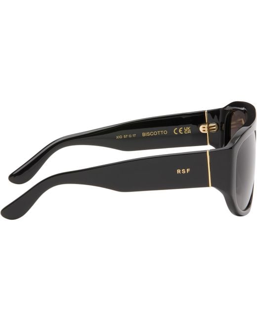 Retrosuperfuture Black Biscotto Sunglasses for men