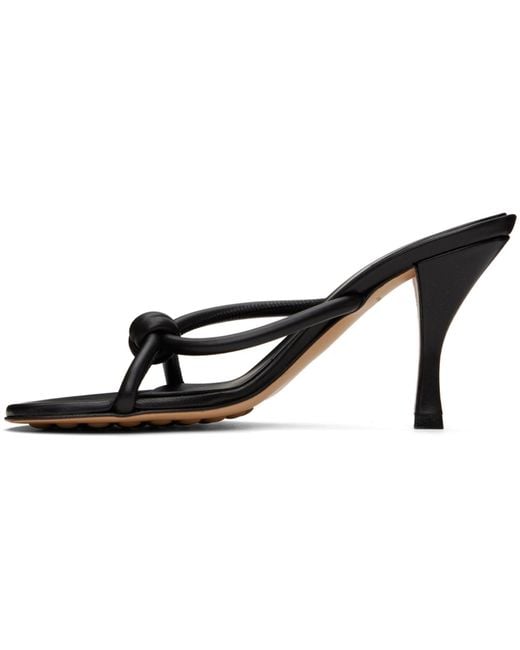 Bottega Veneta Black Blink Mules