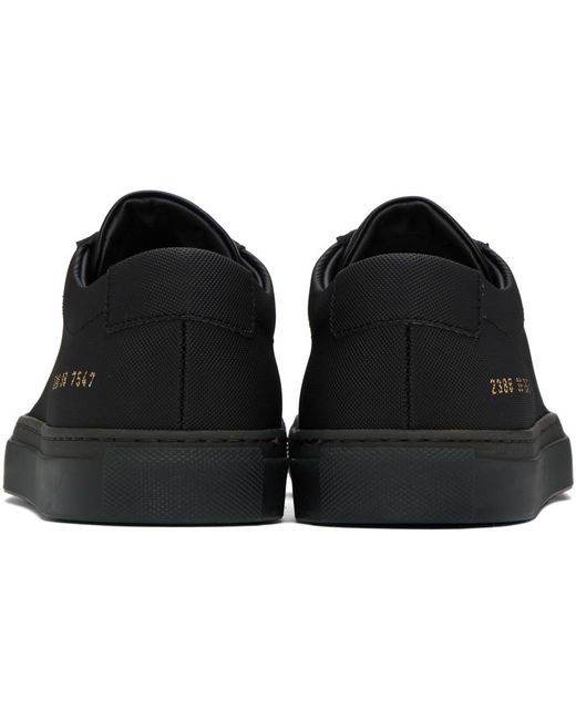 Common Projects Black Achilles Sneakers for men