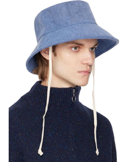 A.P.C. . Blue Rachel Bucket Hat for men