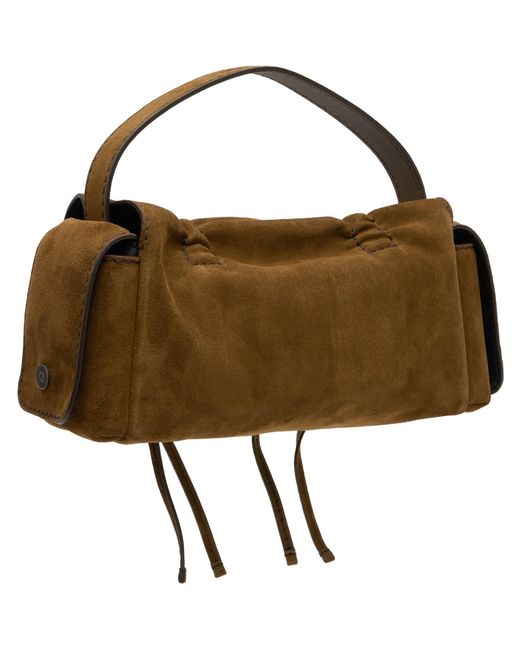 Acne Brown Multipocket Bag