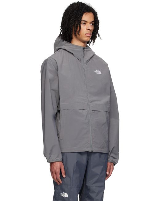 The North Face Gray Easy Wind Jacket for men