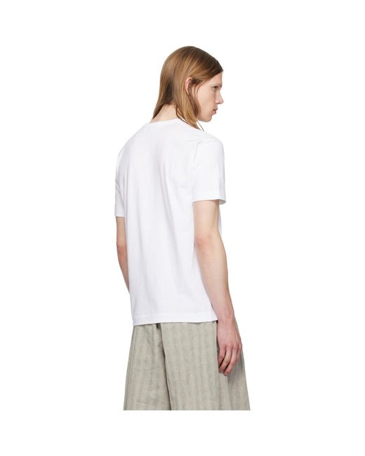 COMME DES GARÇONS PLAY Black Emblem Heart' T-Shirt for men