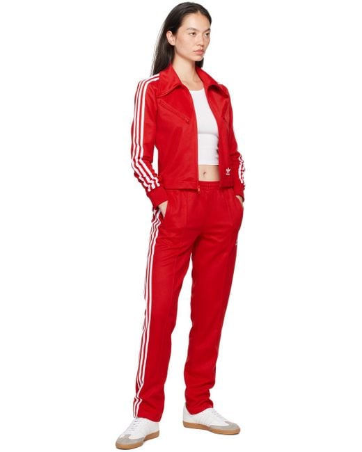 Adidas Originals Red Montreal Track Top Knz12 Track Jacket