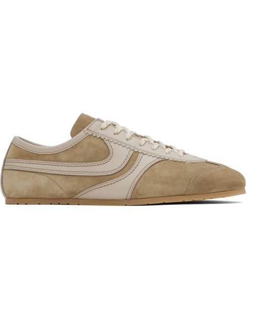 Dries Van Noten Black Suede Sneakers for men