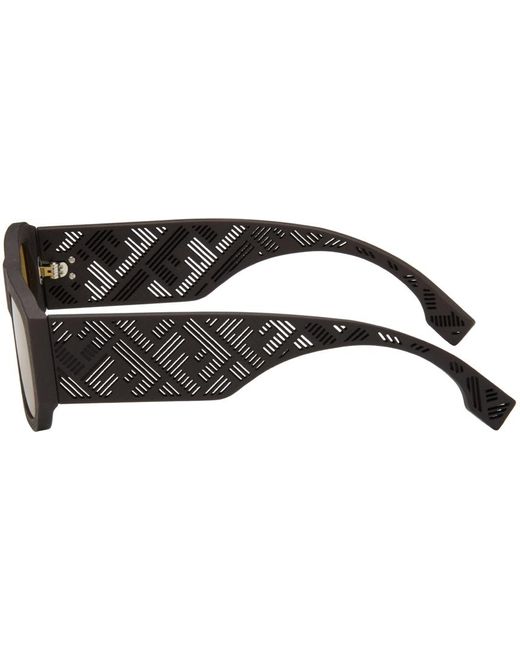 Fendi Black Brown Shadow Sunglasses for men