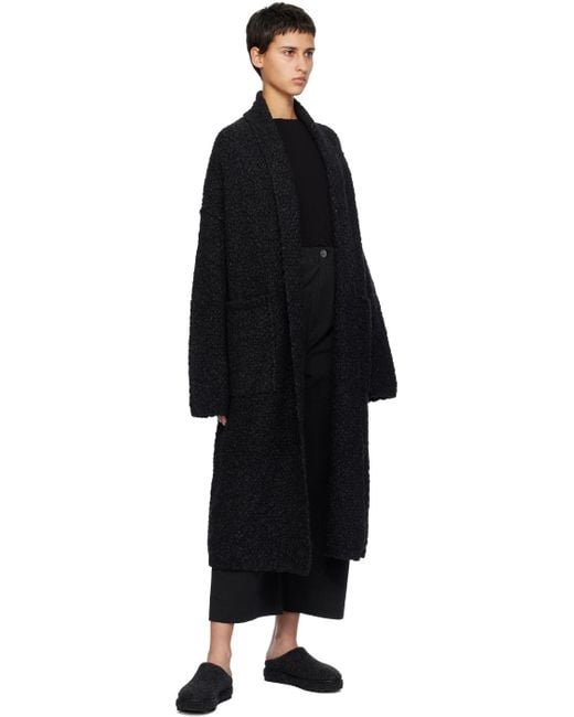 Lauren Manoogian Black Berber Coat