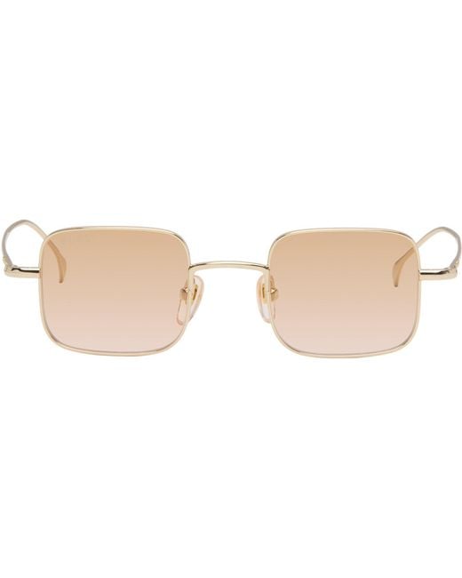 Gucci Black Institutional Logo Sunglasses for men