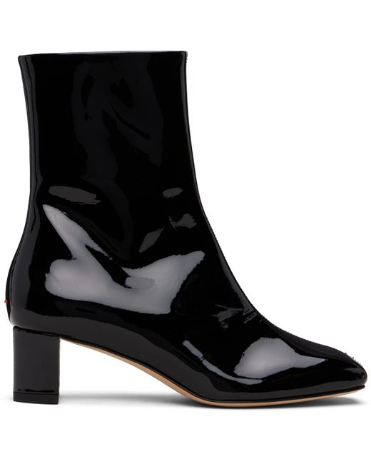 Aeyde Black Millie Patent Leather Boots