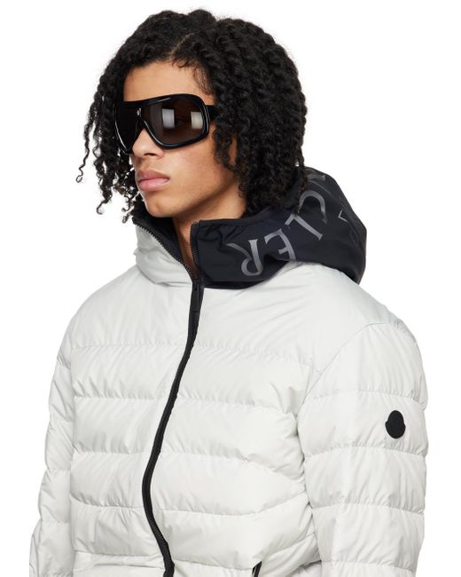 Lunettes de soleil franconia noires Moncler pour homme en coloris Black