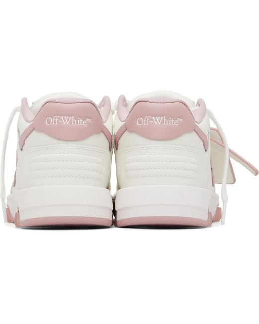 Off-White c/o Virgil Abloh Black 'Out Of Office' Calf Leather Sneakers