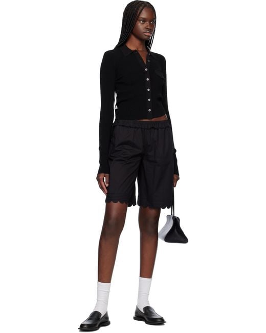 THE GARMENT ブラック Cyprus ショートパンツ Black