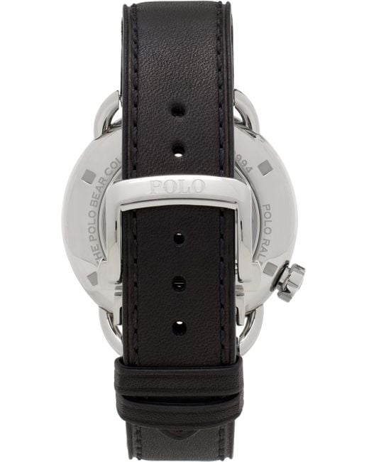 Polo Ralph Lauren Black Bear Denim Tux Watch for men