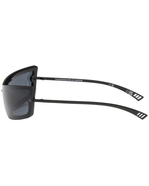 Le Specs Black 'The Bodyguard' Sunglasses